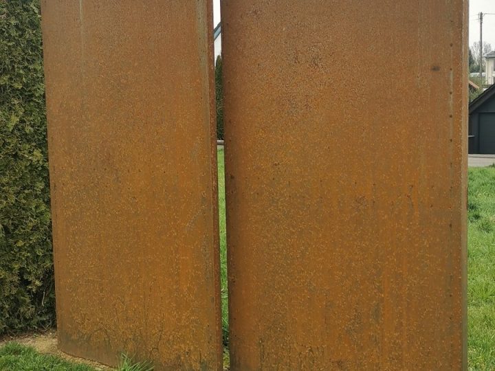 Sichtschutz aus Stahl