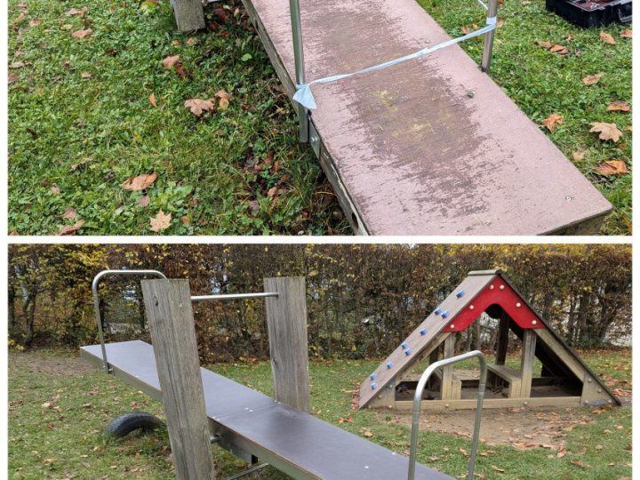 Balkone neu verkleiden